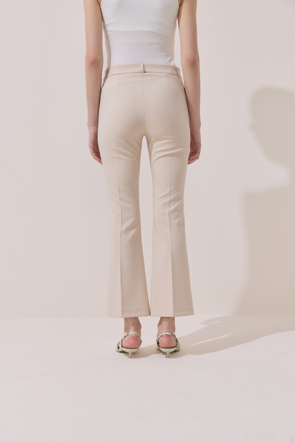 FLARE PANTOLON BEJ - 4